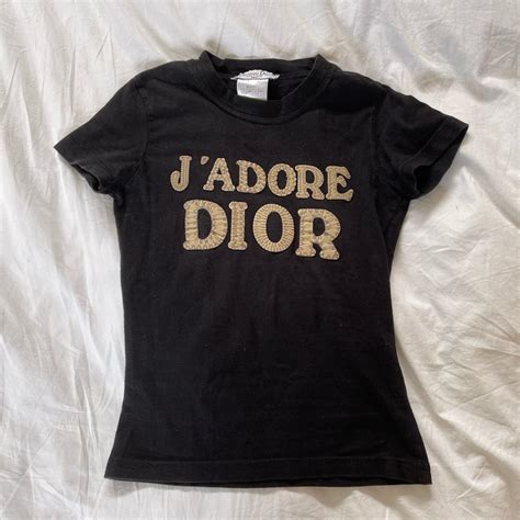 vintage dior baby tee